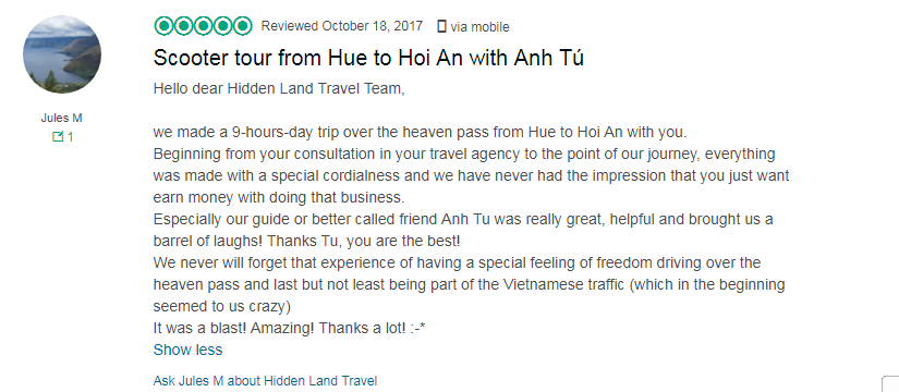 hoi an hue hoi an hue motorbike tourmotorbike tour