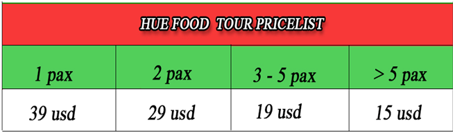 hue stress food tour price